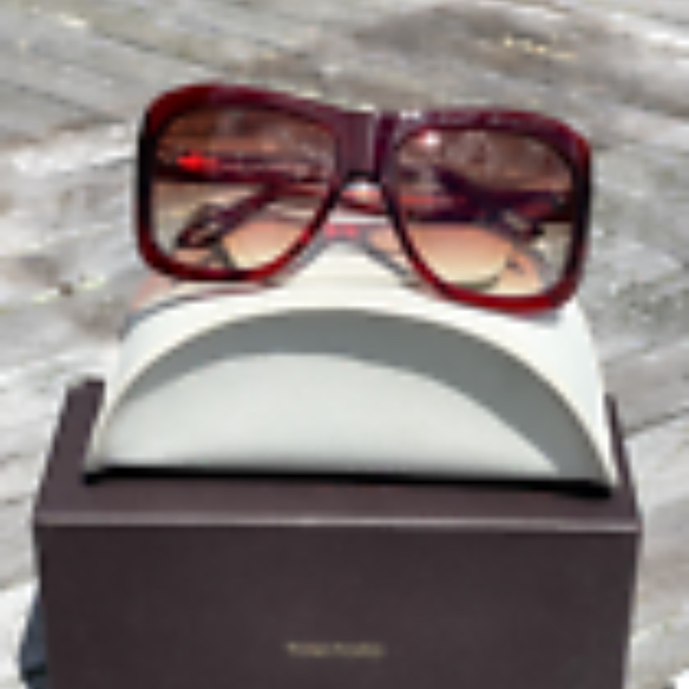 TOM FORD Vintage TF63 TATIANA Sunglasses in 211 SHINY ROSE - New in Box - Picture 9 of 9